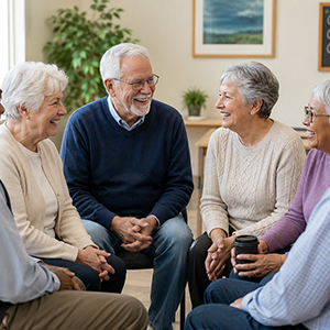 group at table