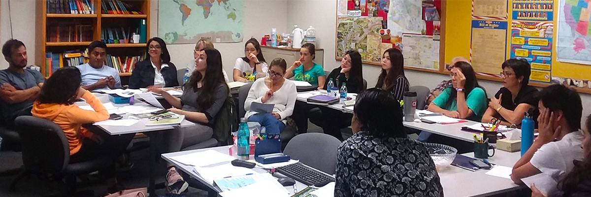Adult Education Students in Class