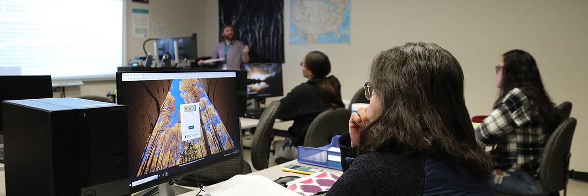 Adult Ed Students in Classroom