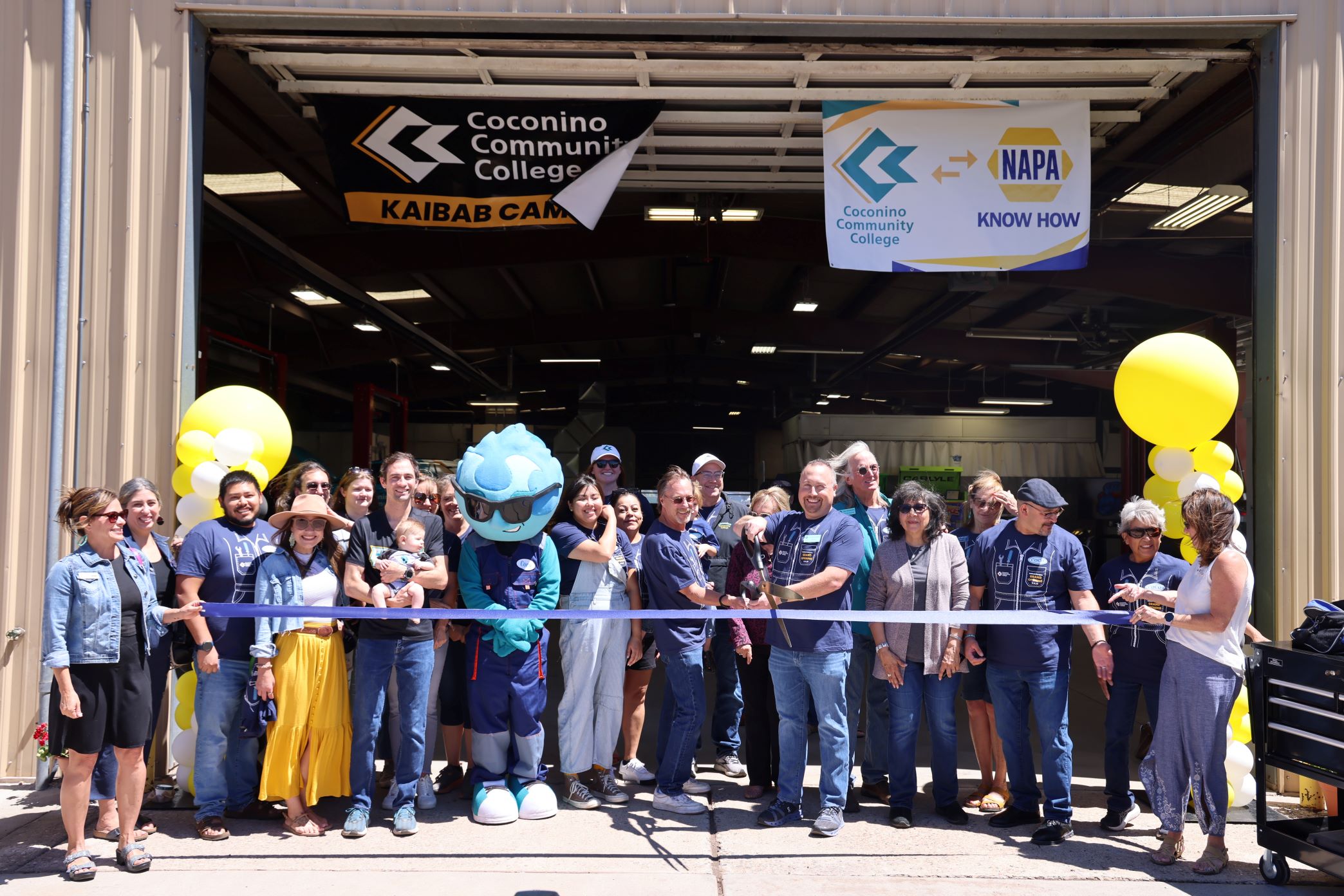 Kaibab Campus Opening Ribbon Current Ceremony